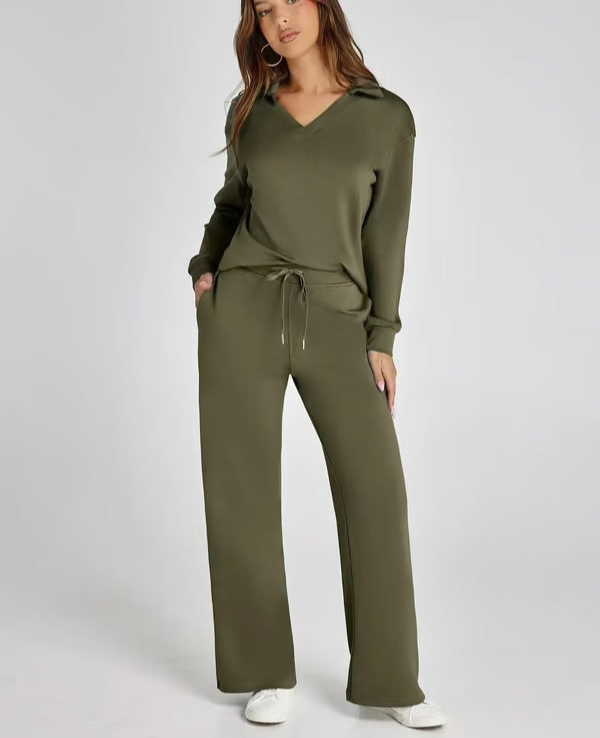 Valenzora | Women's Two-Piece Set: Comfortable & Trendy Look for Women