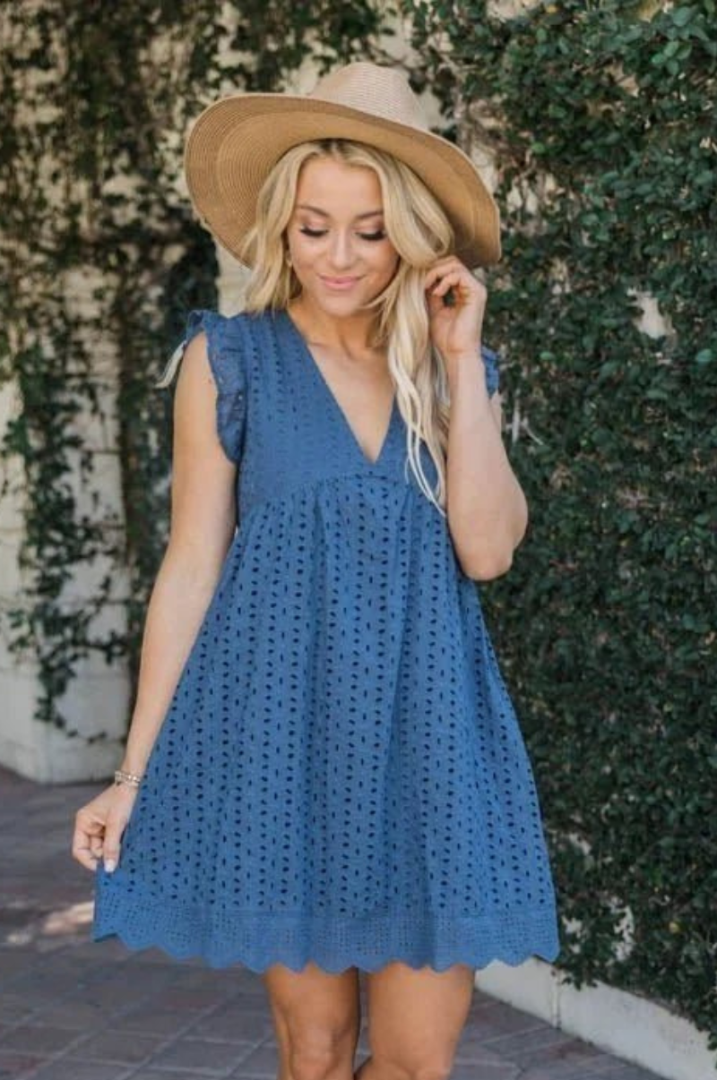 Valenzora | Damen-Sommerkleid mit Hose Bequemes Damenkleid