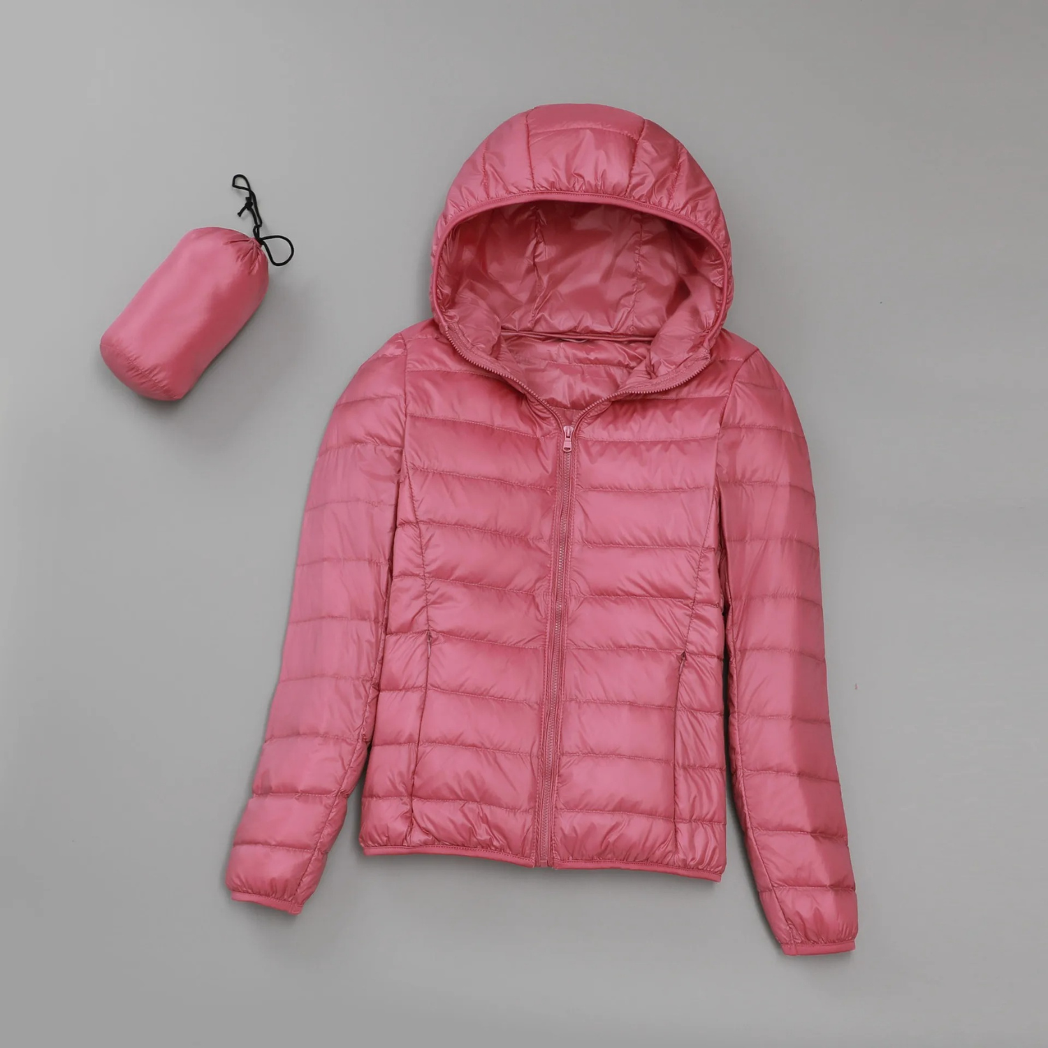 Valenzora - Lightweight quilted jacket with hood