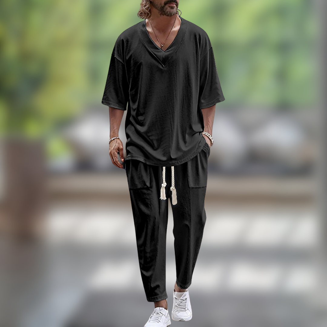 Valenzora | Elegant suit with shirt and trousers