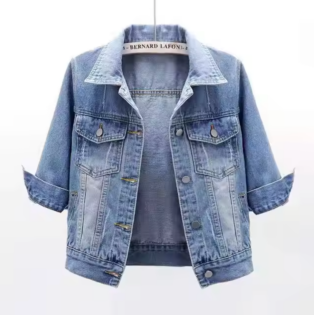 Valenzora | Colorful denim jacket