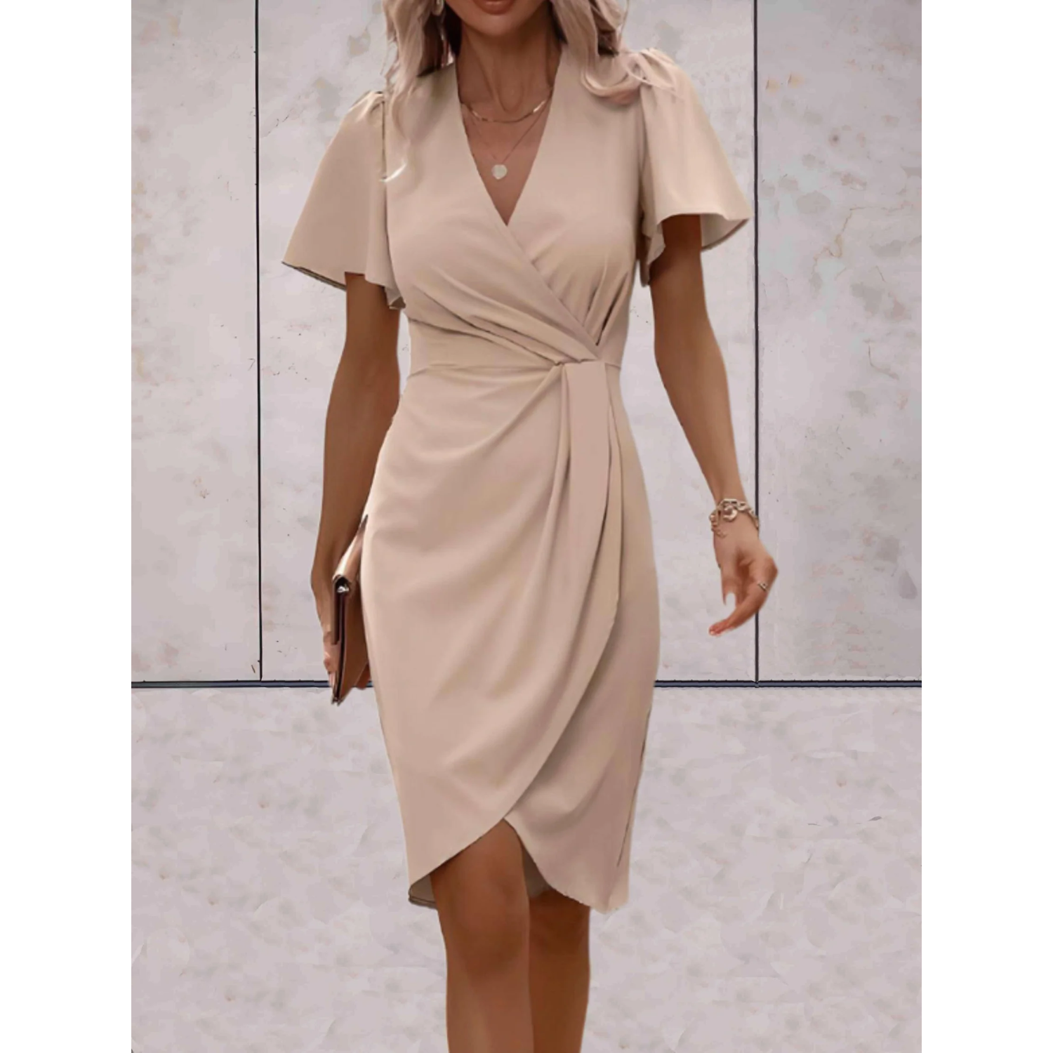 Valenzora | Elegant wrap dress