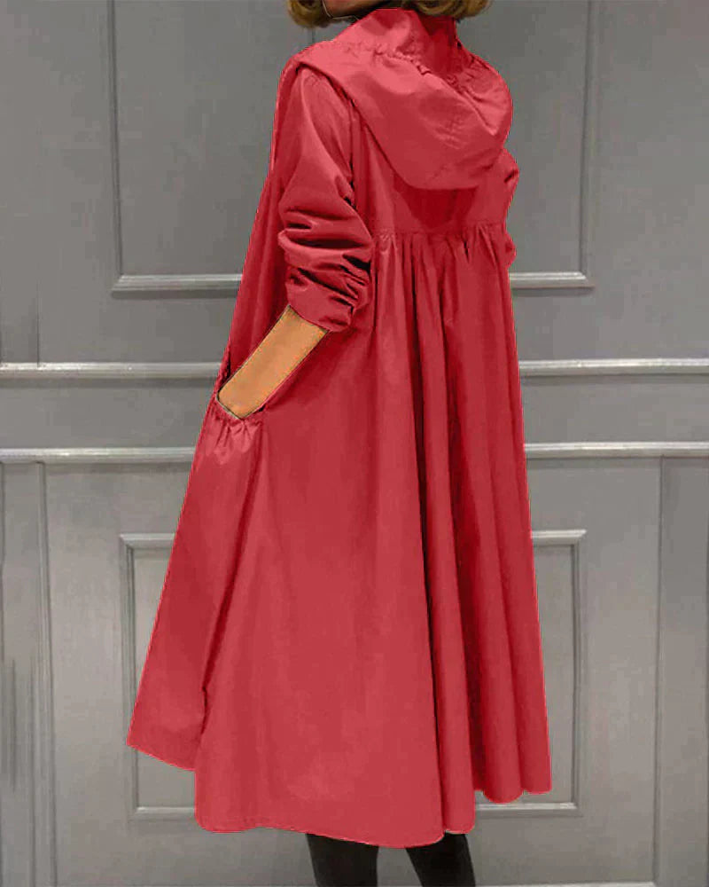 Valenzora | Lässige Damenjacke mit Reißverschluss und Taschen