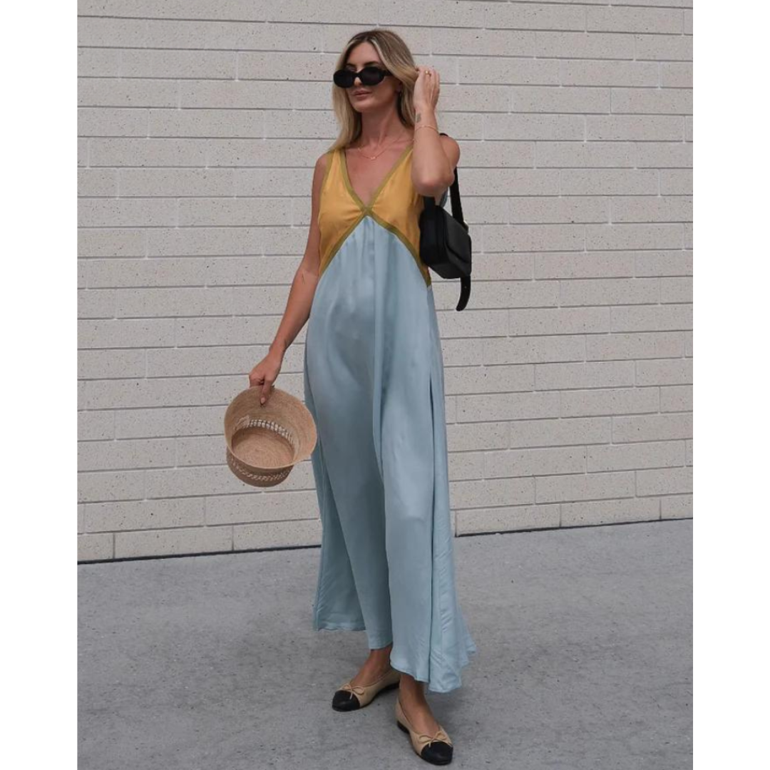 Marissa™ | Schickes V-Ausschnitt-Kleid