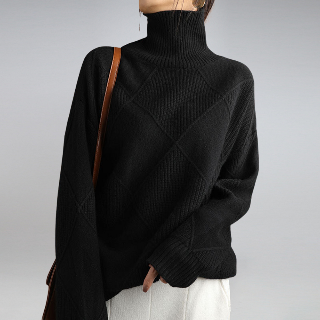Stylish turtleneck sweaters