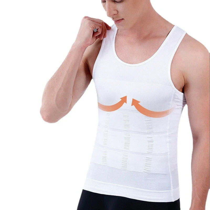 Valenzora | Slim Fit Compression Body Shaper with Tummy Control and Invisible Undershirt Design