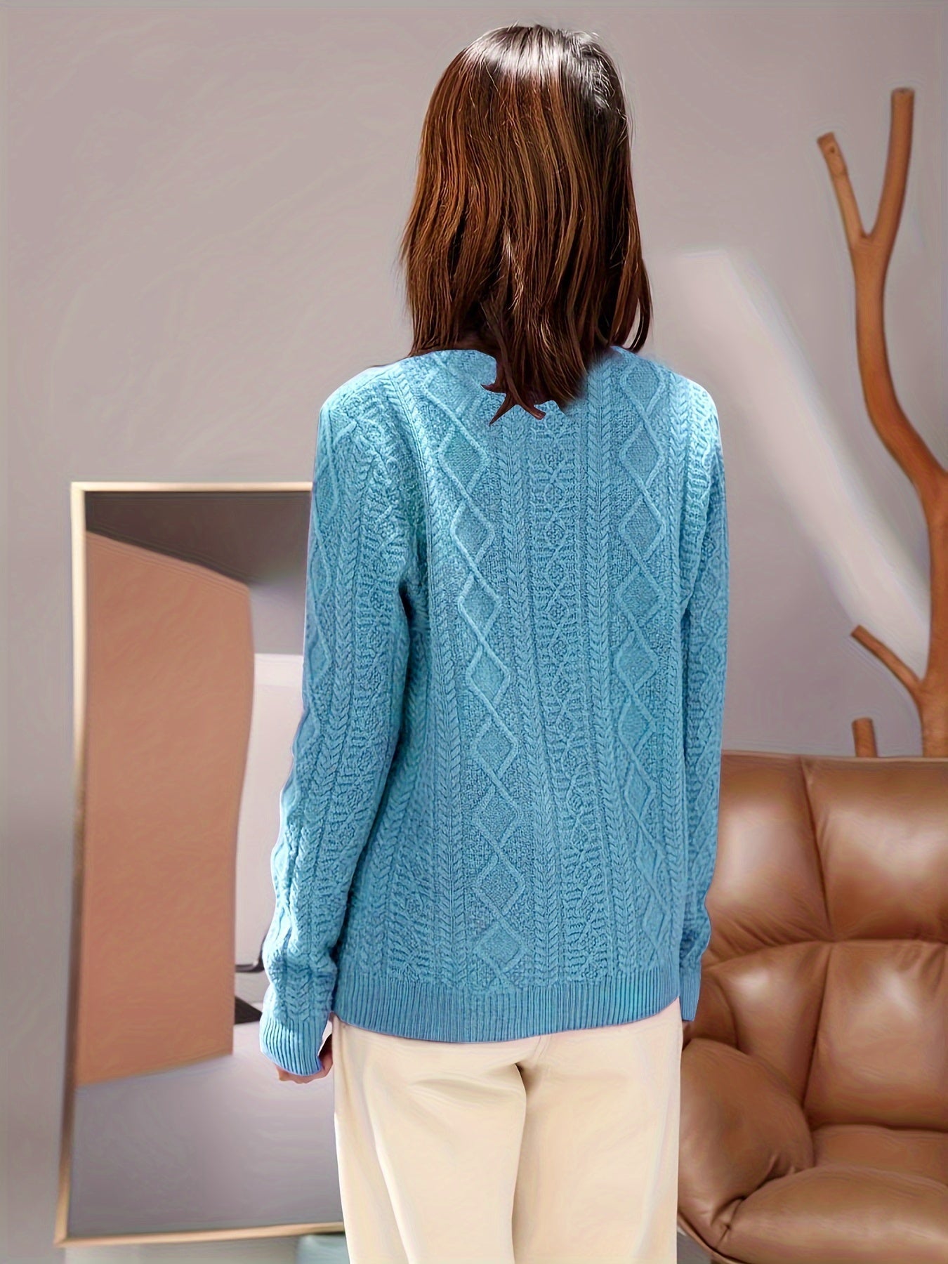 Valenzora | Bequemer Pullover aus Strickwolle