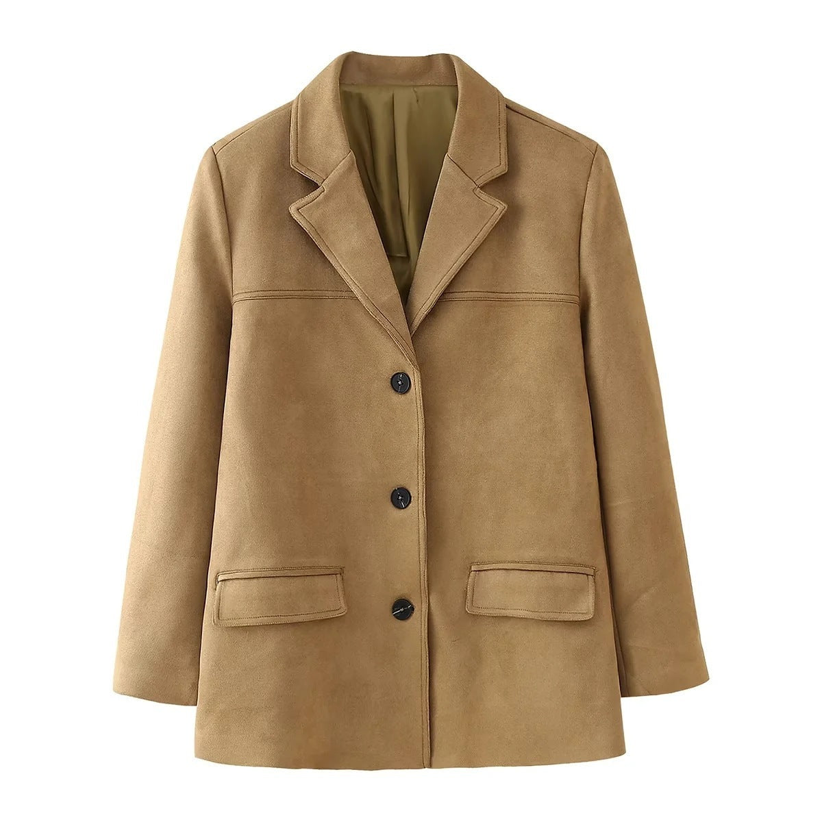 Valenzora | Retro Brown Women's Jacket