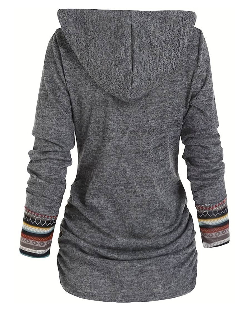Valenzora | Casual hoodies in contrasting colors