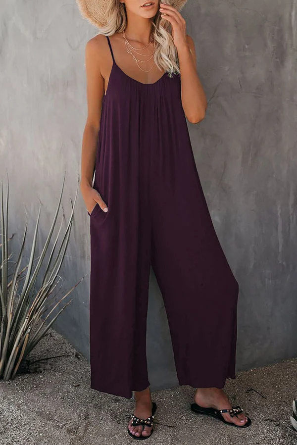 Valenzora | Summer jumpsuit with pockets
