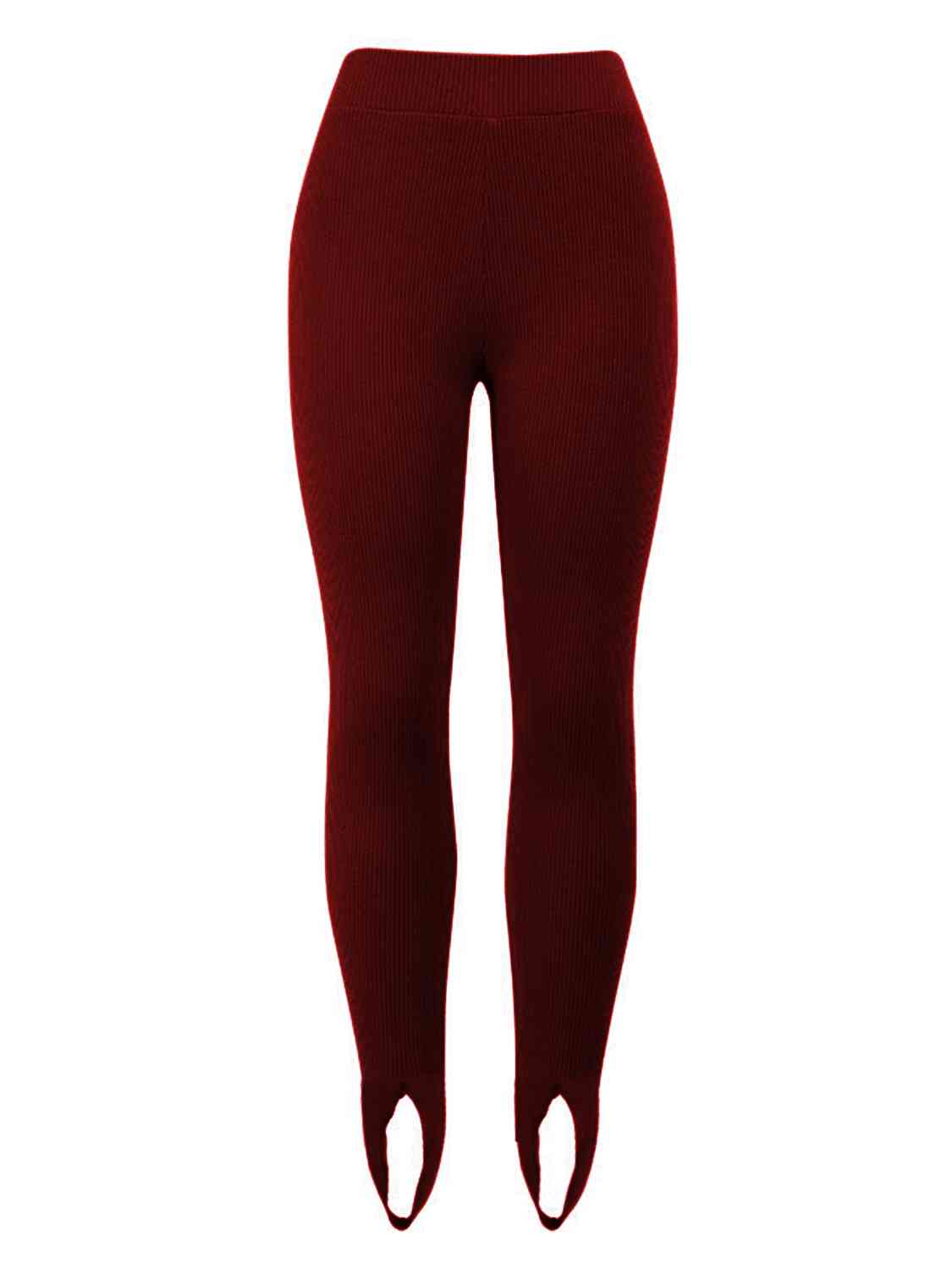 Valenzora | Ribbed Mid-Waist Leggings