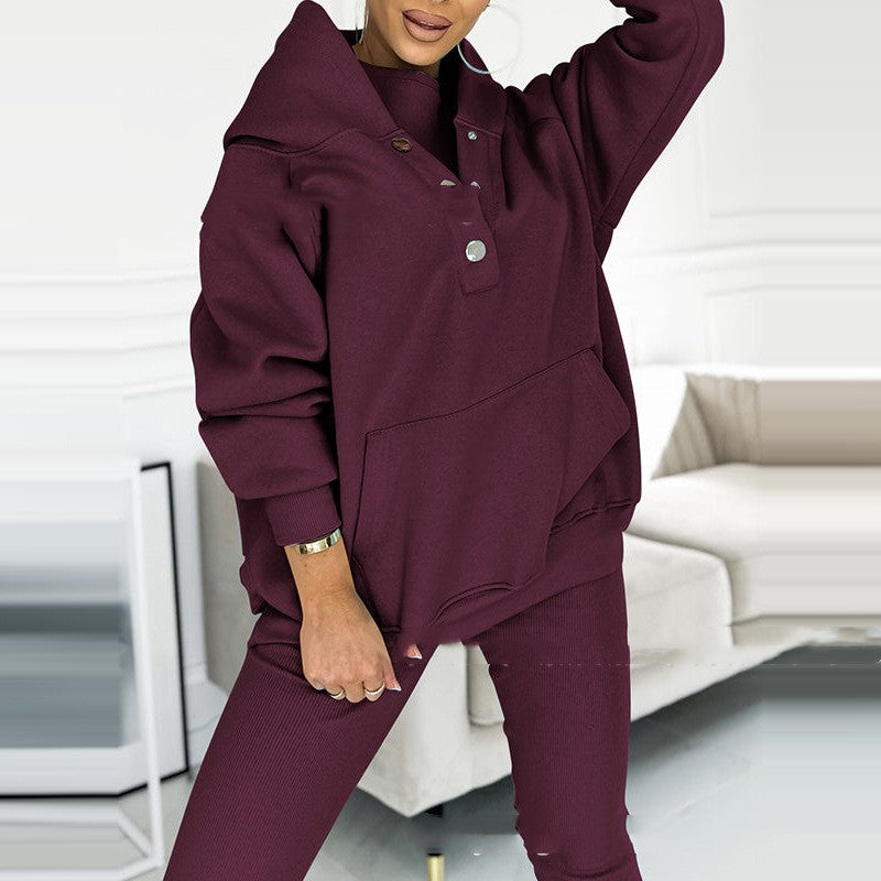 Valenzora | 3-teiliges Damen-Sportset für Herbst und Winter