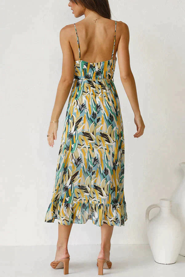Valenzora - Colorful cocktail dress