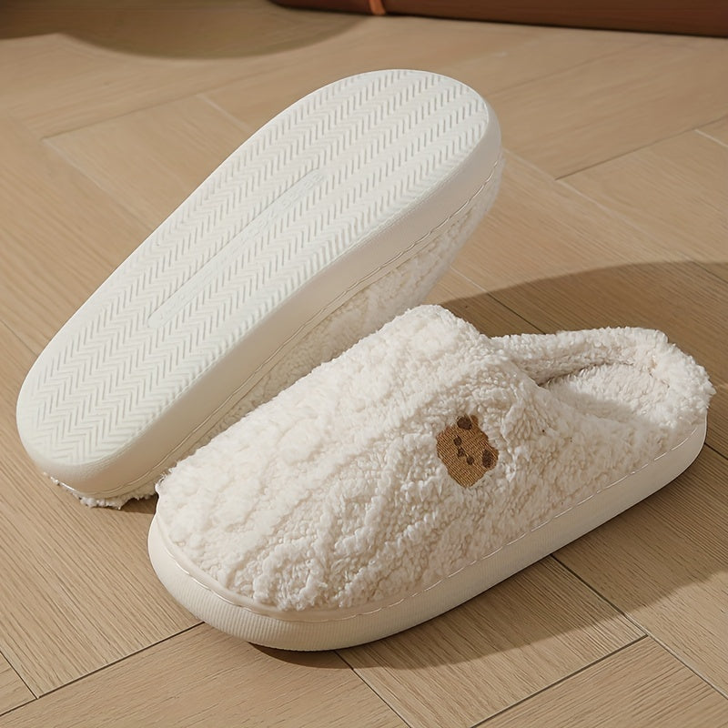Valenzora | Cozy plush-lined winter slippers – Warm and comfortable for winter