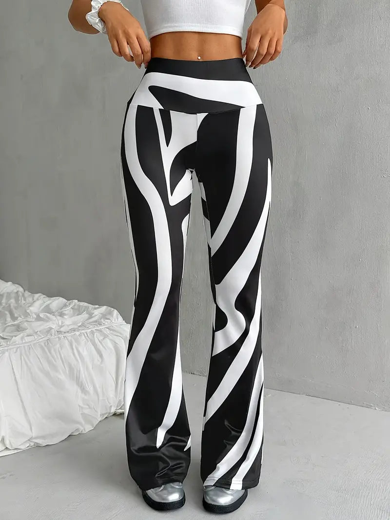 Valenzora | High-waisted stretch trousers for women