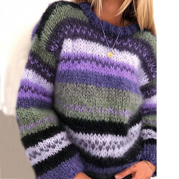 Valenzora | Norwegerpullover – Warmer, farbenfroher Skandinavien-Damenpullover