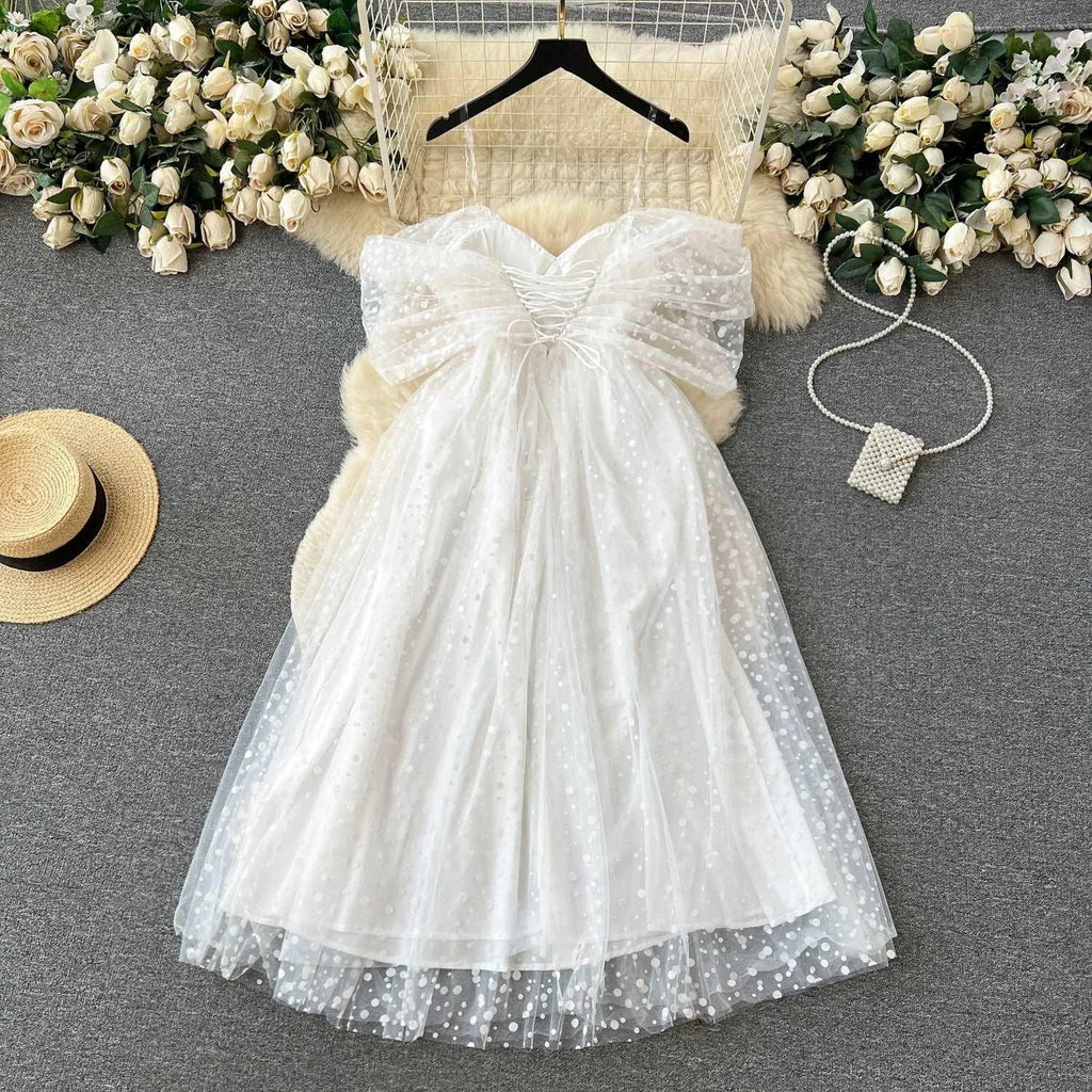Valenzora | Luxury French white dress