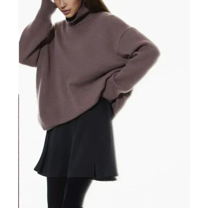 Valenzora | Stylische klassische Rollkragenpullover für Damen im Herbst