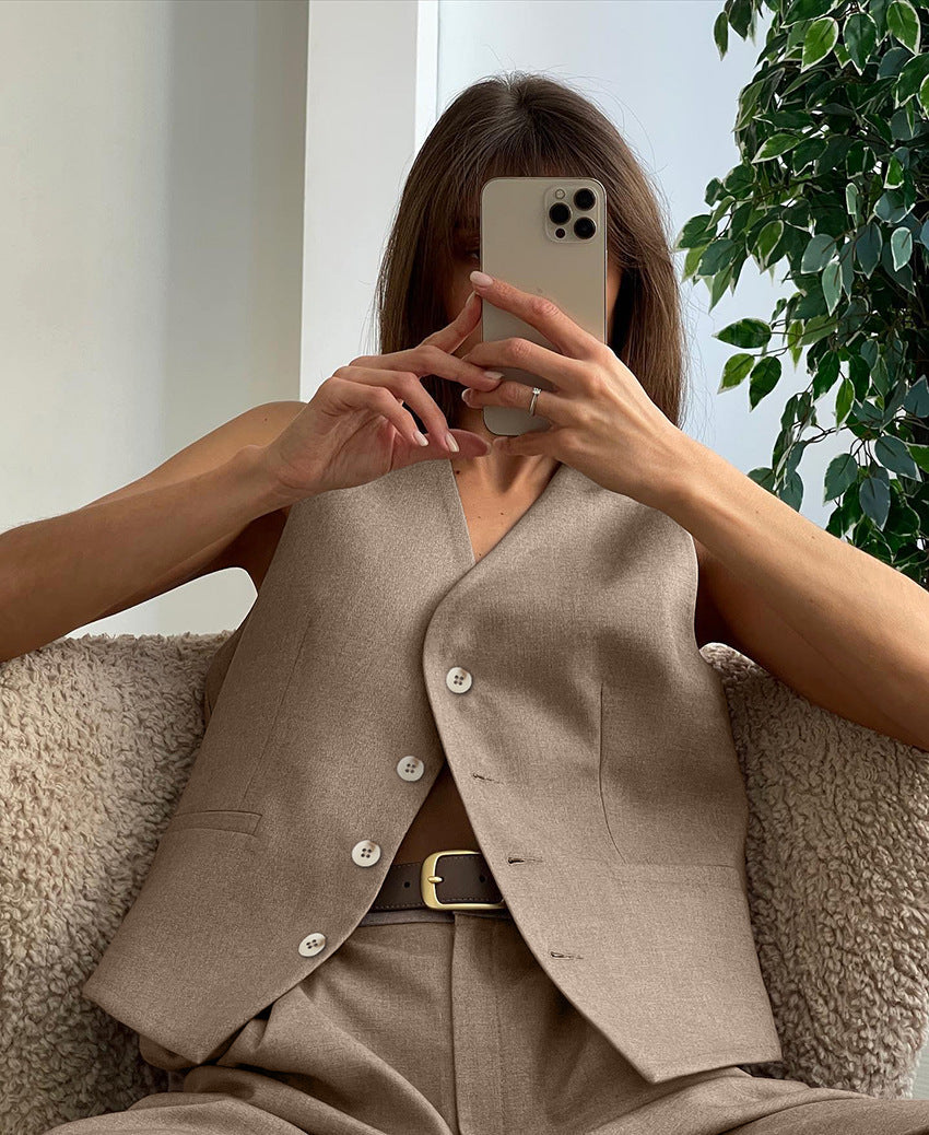 Valenzora | Style Vest & Trousers Matching Suit