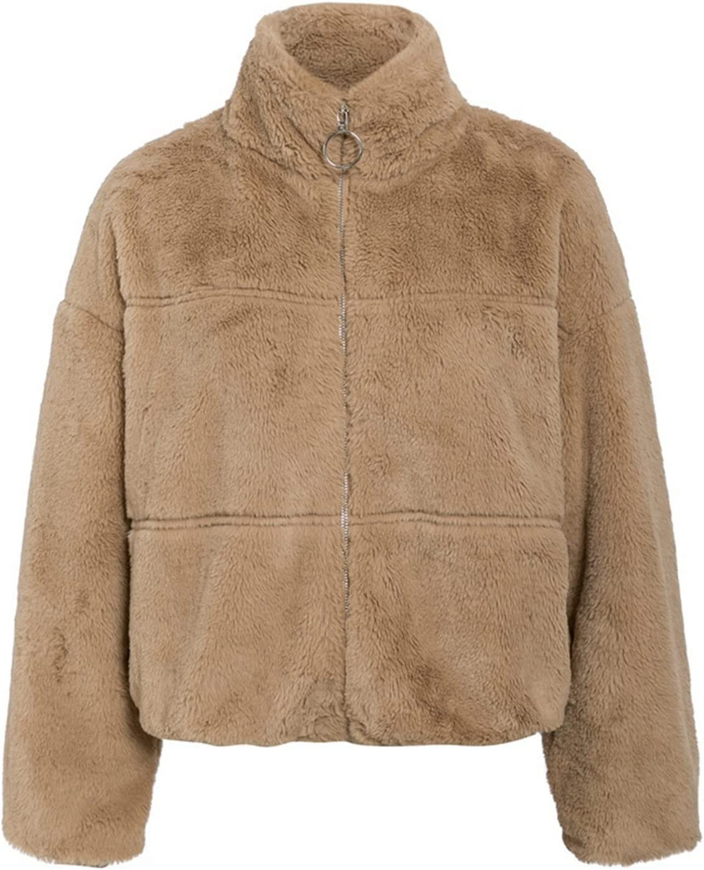 Size plush jacket