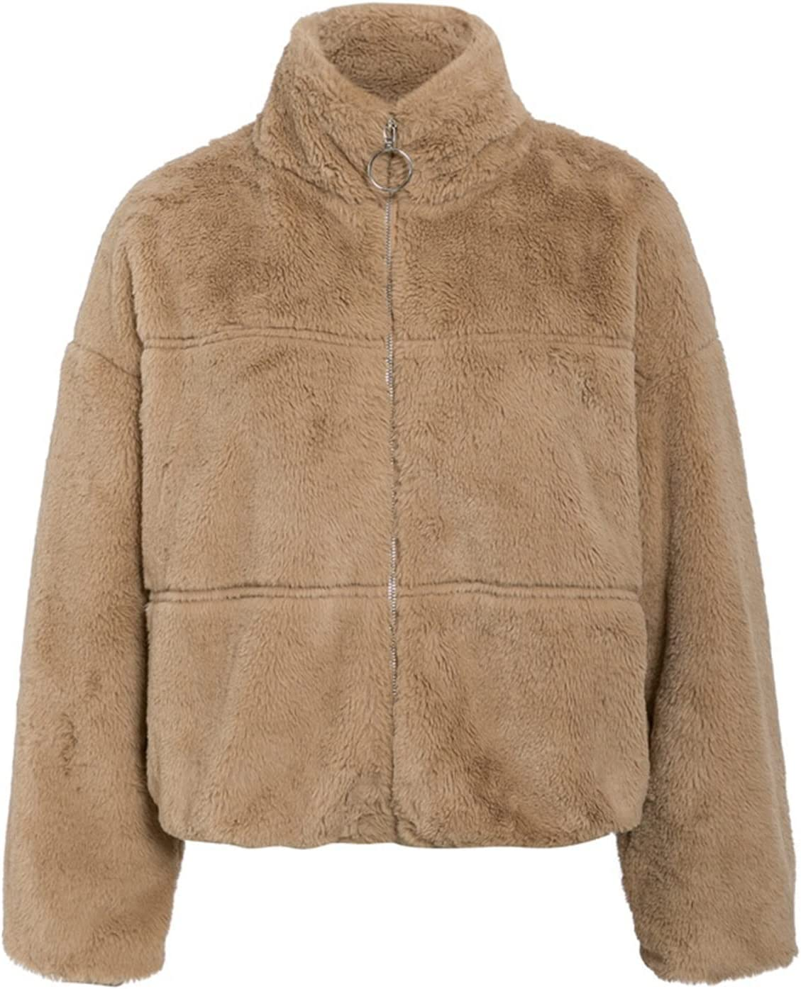 Size plush jacket