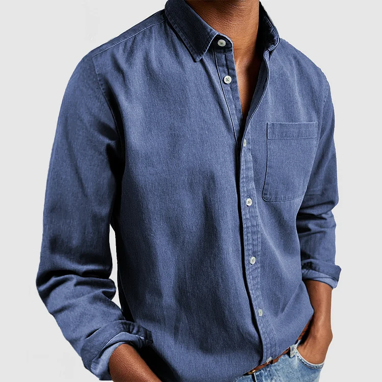 Valenzora | A comfortable long-sleeved shirt with a collar