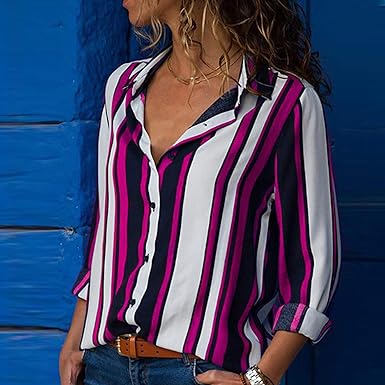Valenzora - Striped casual