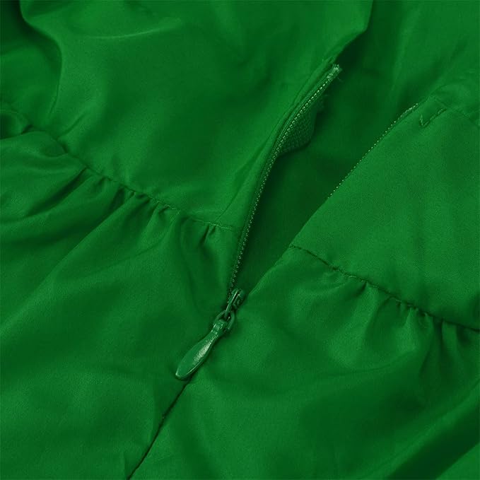 Valenzora - Elegant dress with gathered sleeves