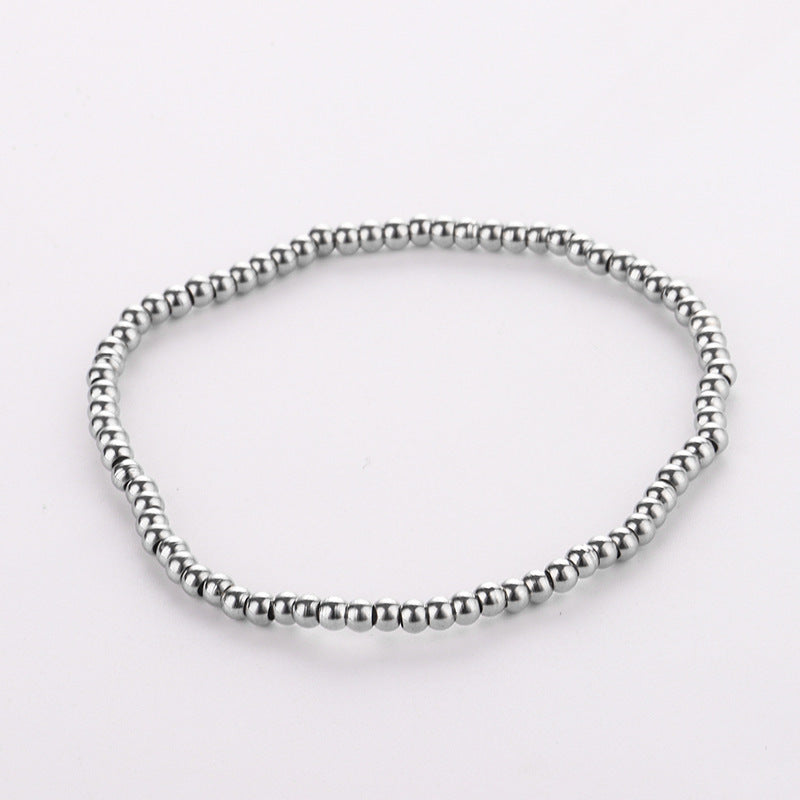 Valenzora | Stahlperlenarmband