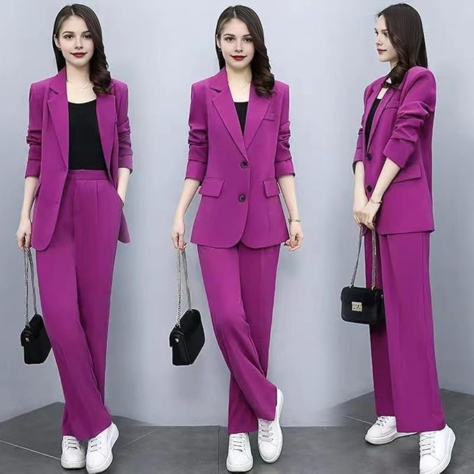 Valenzora | Elegant trouser suit with tailored blazer