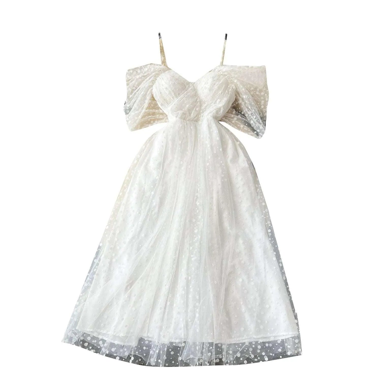 Valenzora | Luxury French white dress