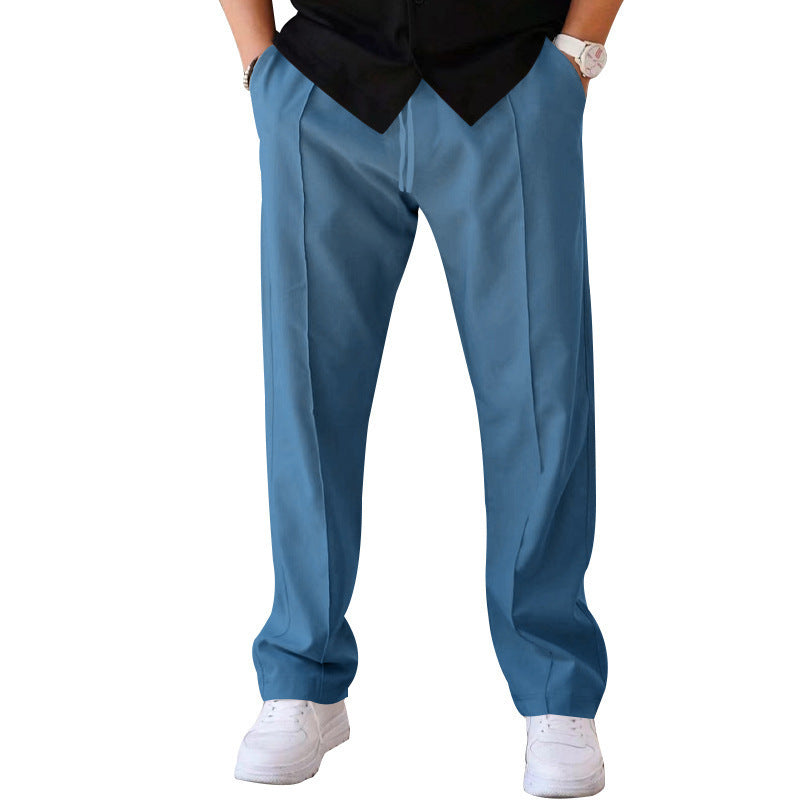 Wide-leg leisure trousers