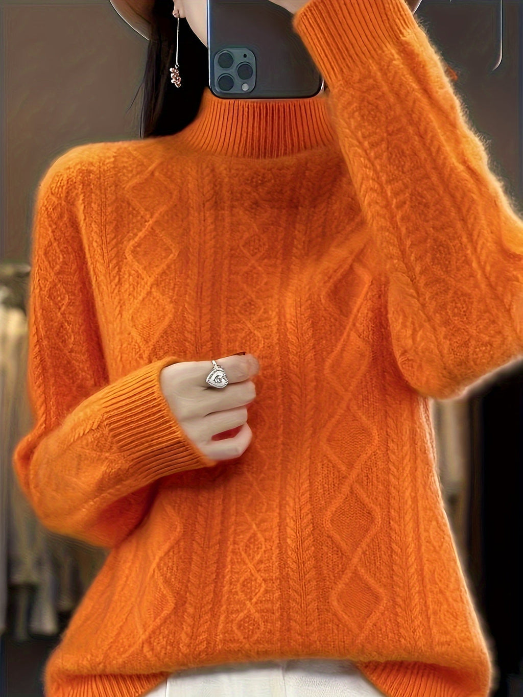 Valenzora | Bequemer Pullover aus Strickwolle