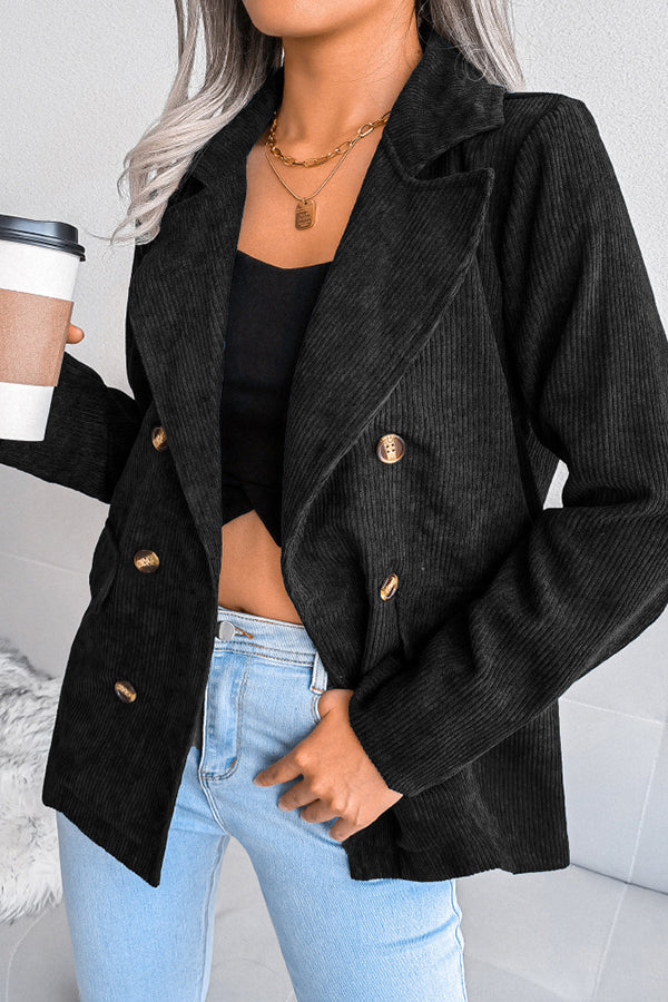 Valenzora | Front Page News Corduroy Blazer