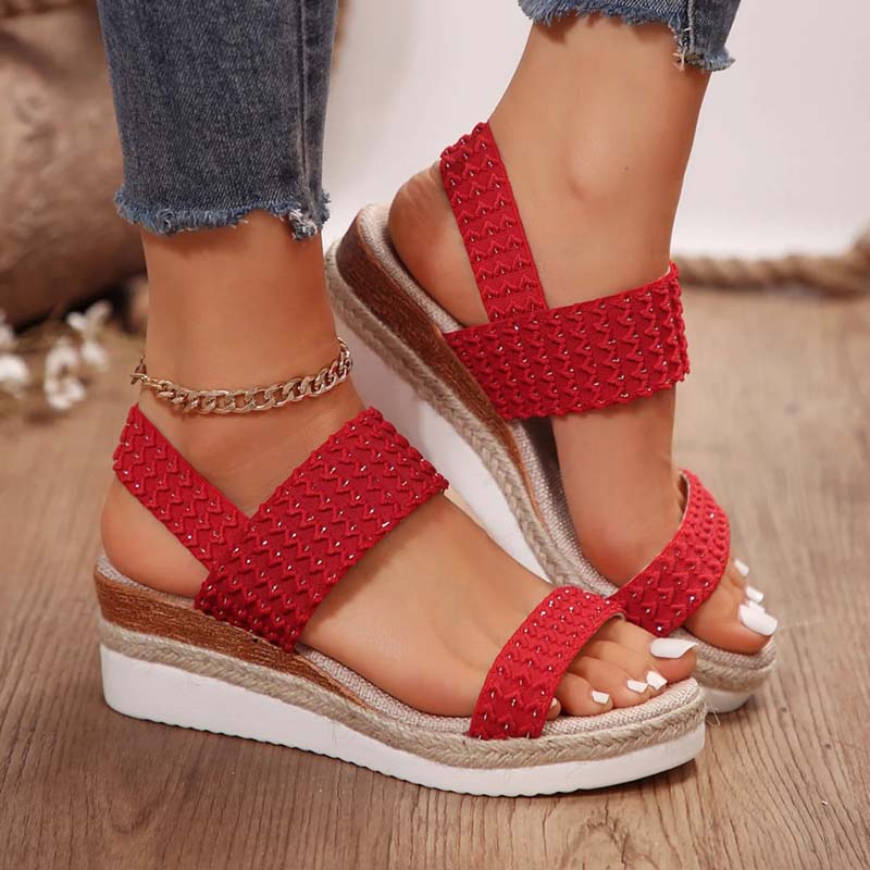 Valenzora | Comfortable Summer Platform Wedge Sandals for Women