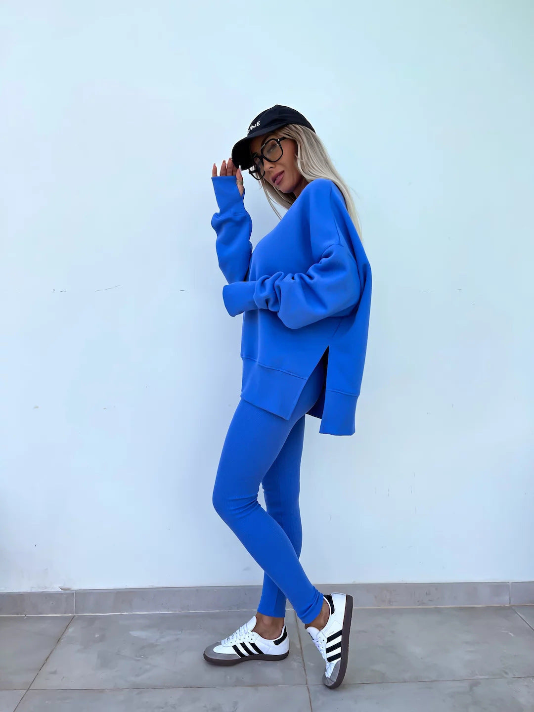 Valenzora | Damen Anzug im Relaxed-Stil mit langen Ärmeln – Winter-Set