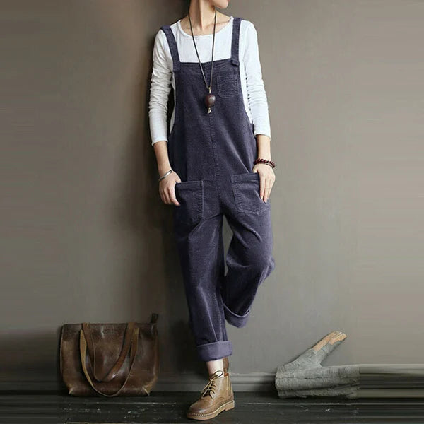 Valenzora | Lässiger Cord-Overall