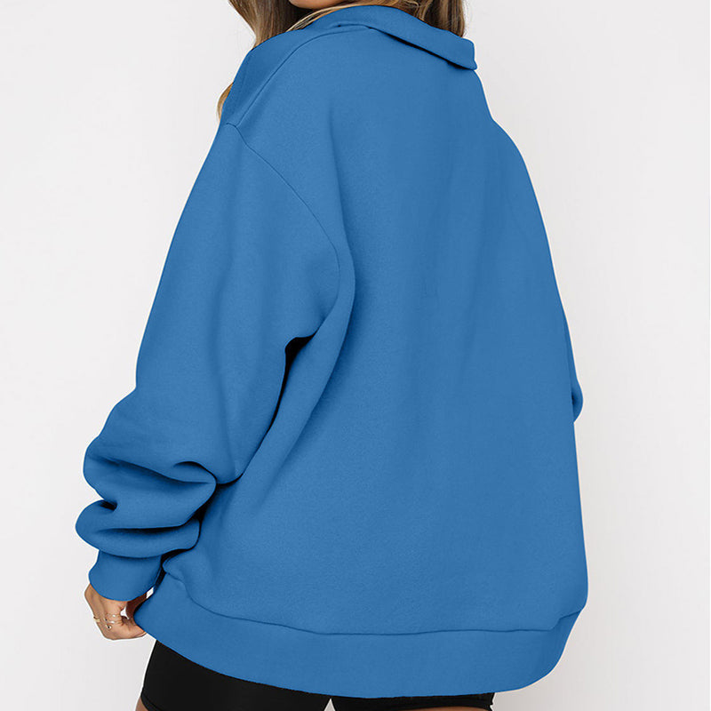 Tatum™ - Damen Sweatshirt mit Kragen