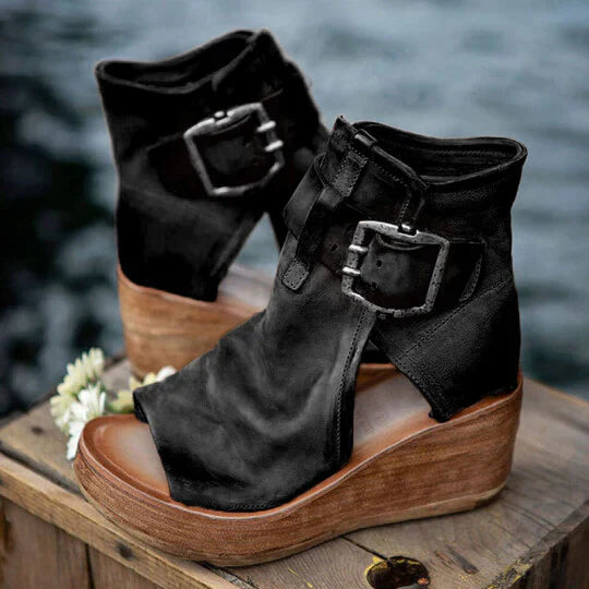 Valenzora | Boho Wedge Sandals for Women
