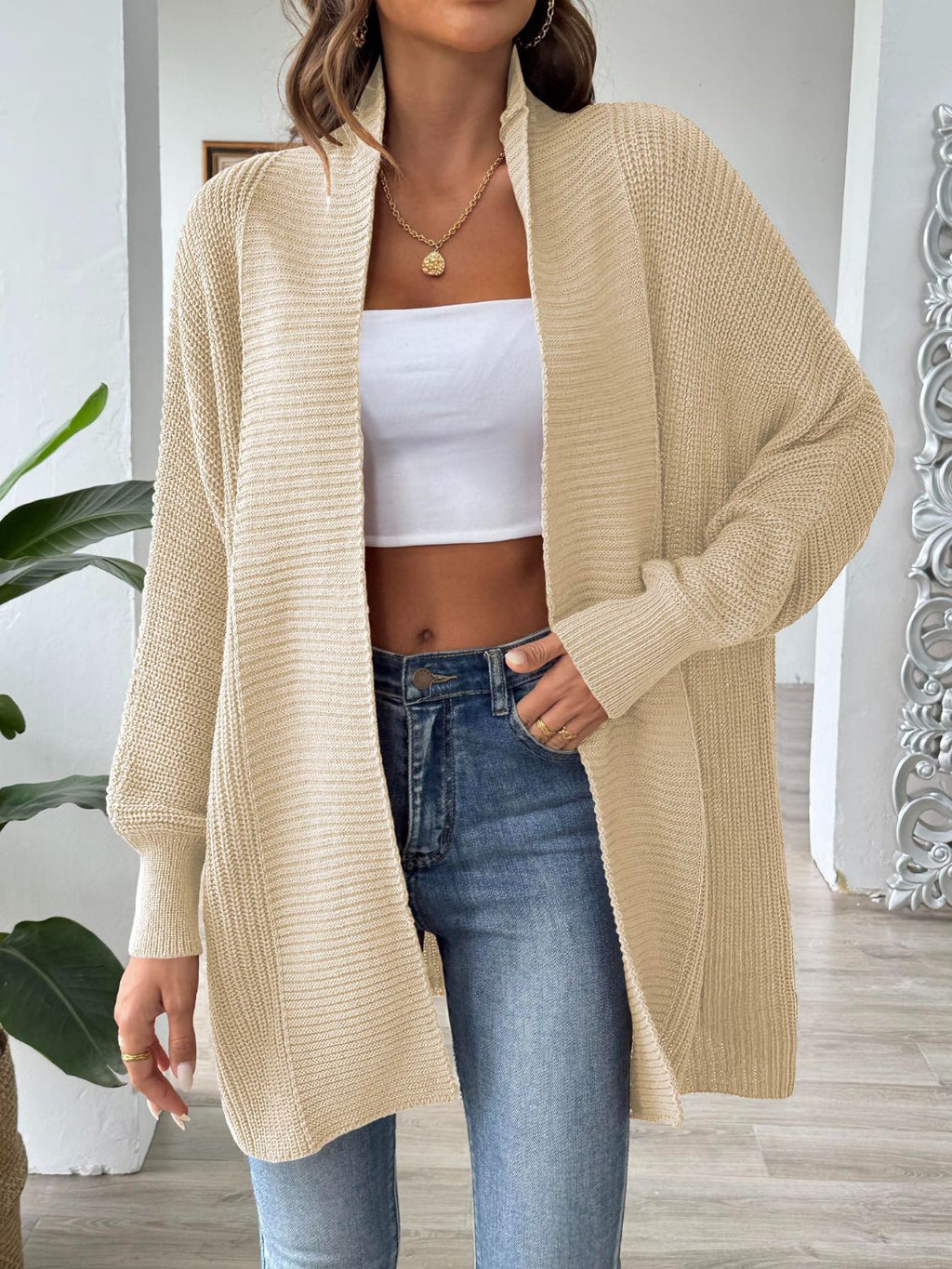 Valenzora | Elegante Strickjackenweste für Damen
