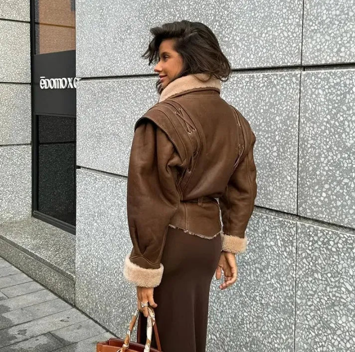 Valenzora | Suede jacket for women