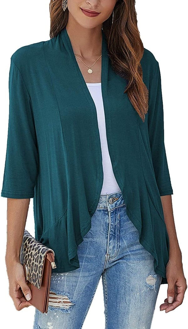 Valenzora | Elegant open-front women's jacket