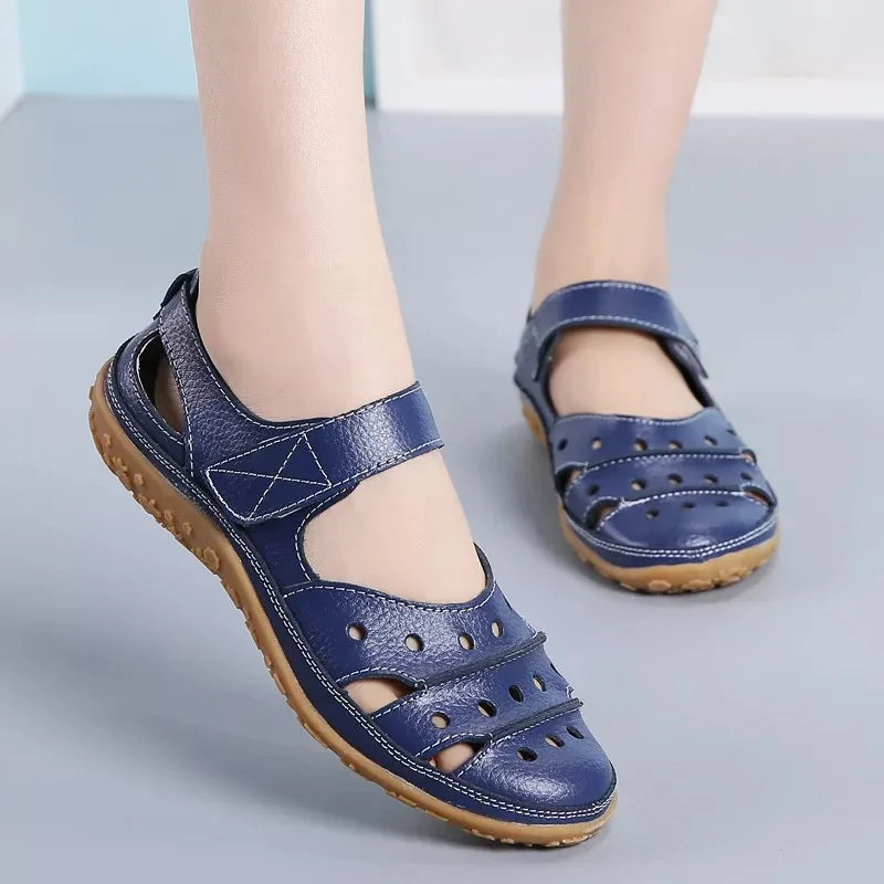 Valenzora | Orthopedic spring sandals with Velcro closure
