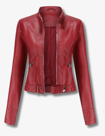 Valenzora | Korsy Leather Jacket