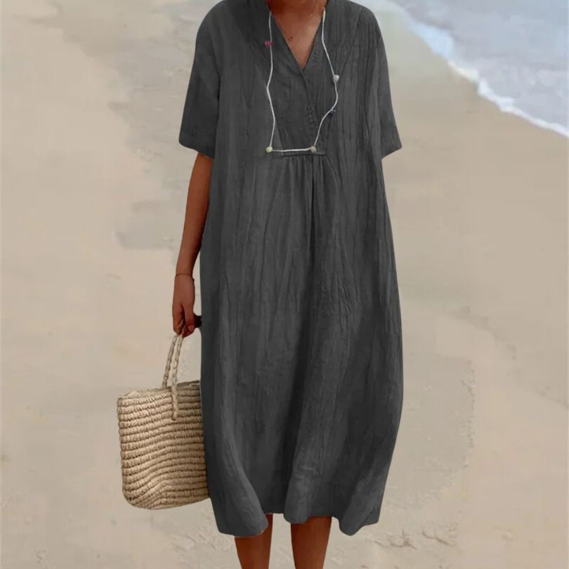 Valenzora | Comfortable linen dress
