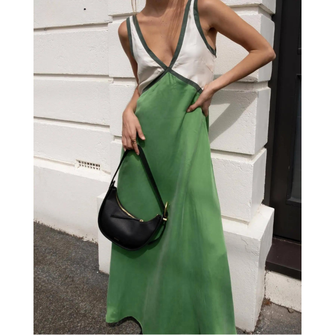 Marissa™ | Schickes V-Ausschnitt-Kleid