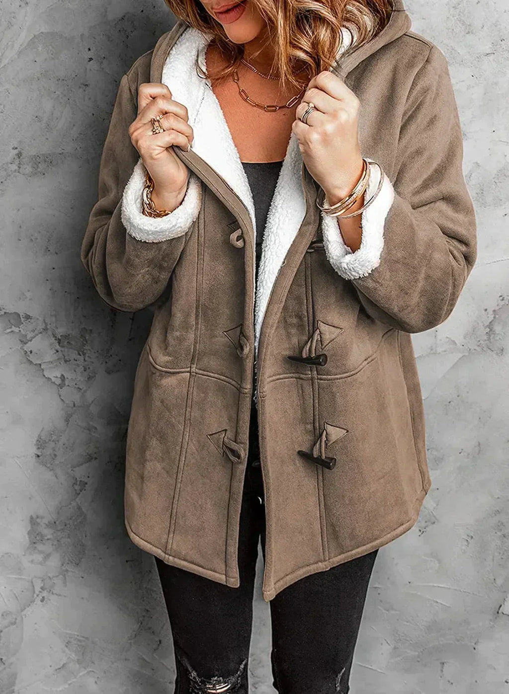 Valenzora | Warm jacket with hood