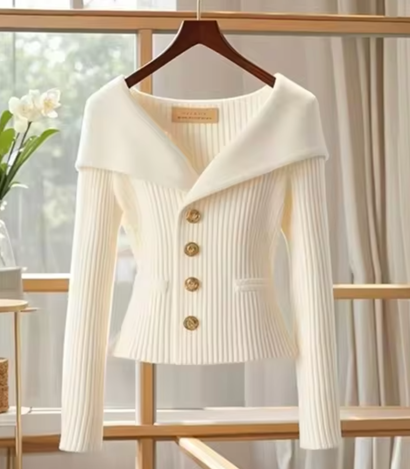 Valenzora | Kurze Strickjacke