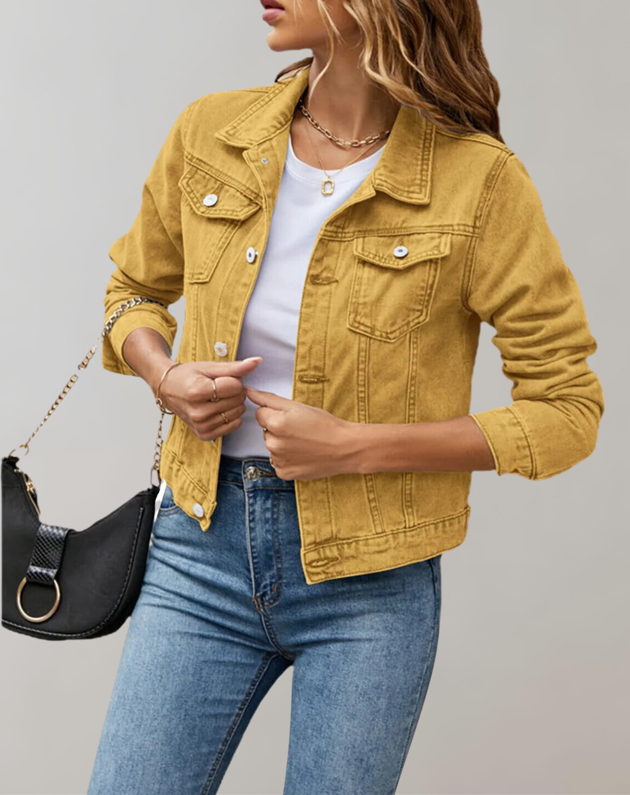 Valenzora | Casual long-sleeved lapel Solid