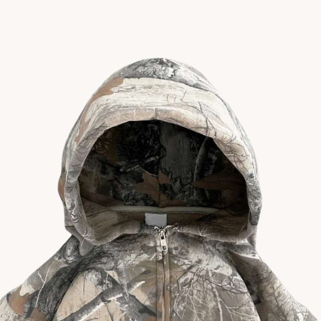 Valenzora | Camo Hoodie Plus Size Comfort and Stylish Camo Look